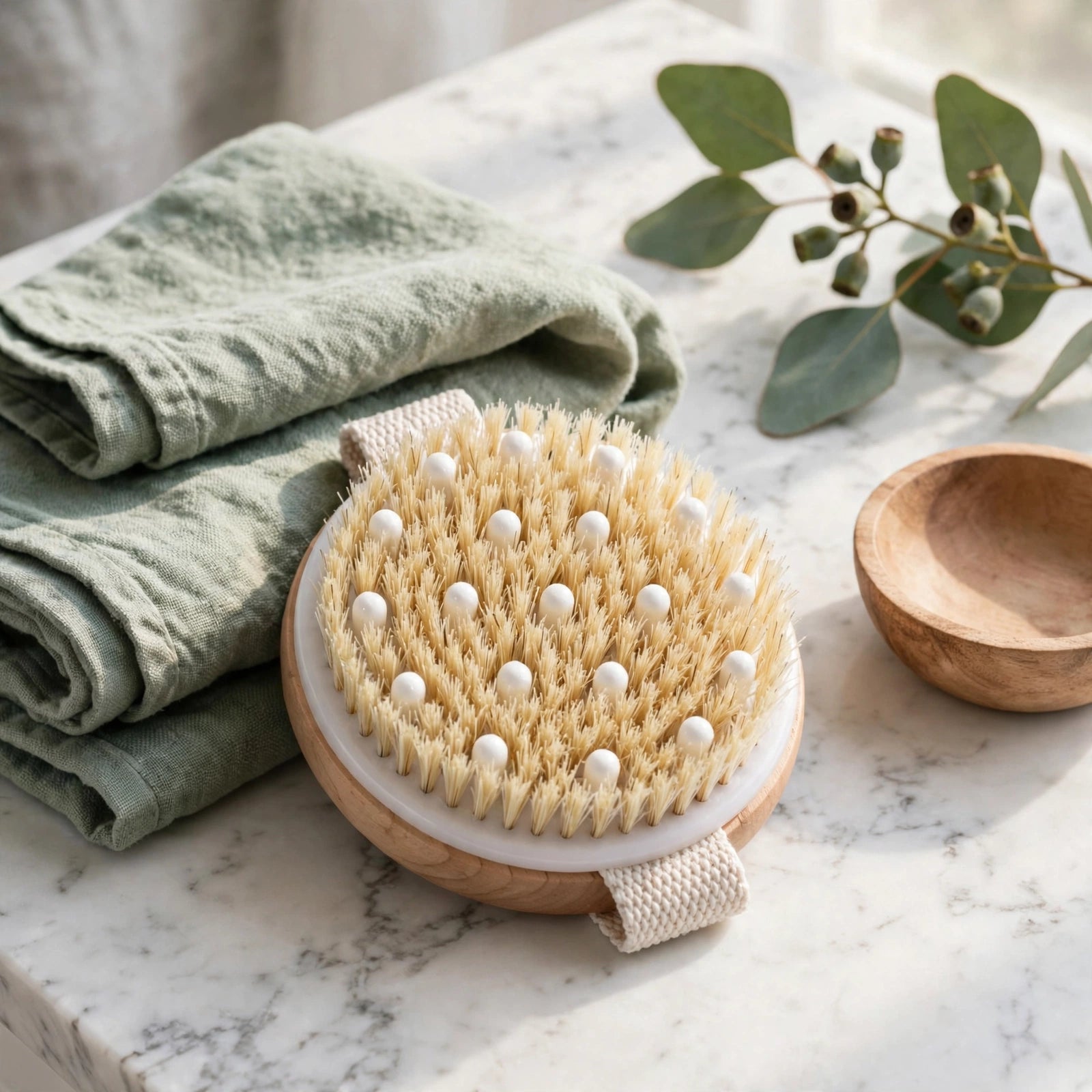 Brosse massante corps