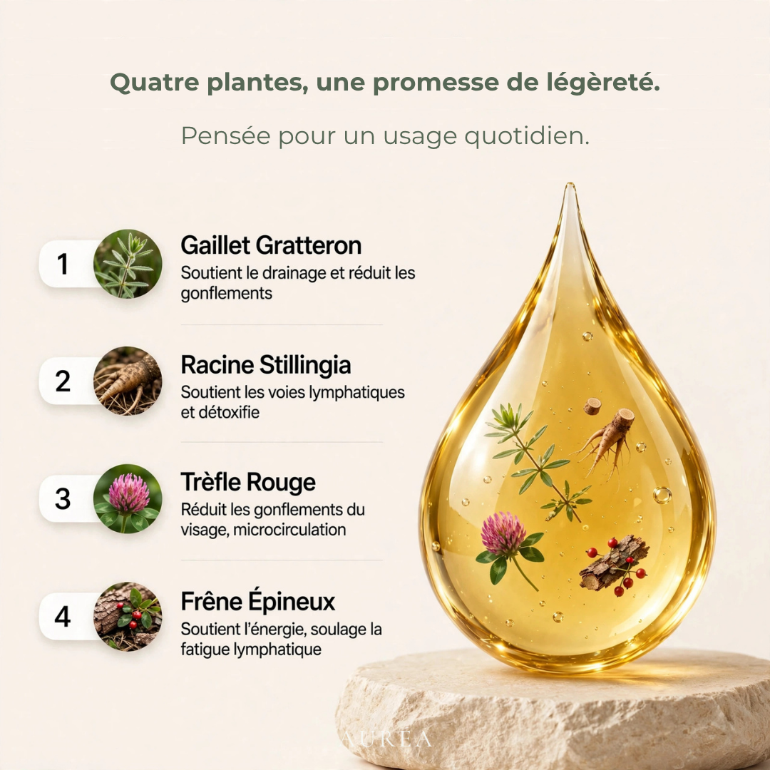 Drainant Lymphatique - Complément naturel aux plantes